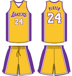 home lakers jersey
