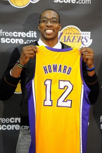 Dwight Howard at Lakers Press Conference