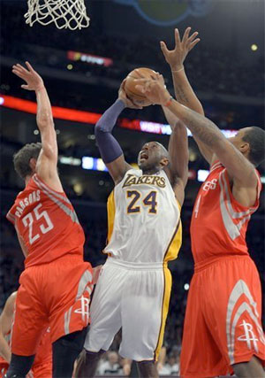 Kobe Bryant vs. Houston - 11.18.12