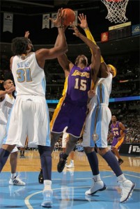 Ron Artest vs. Nuggets - 11.11.10