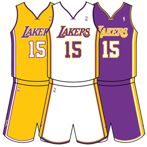 la lakers white jersey